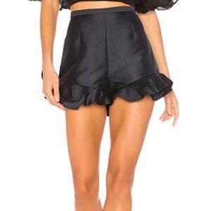 NEW KEEPSAKE Navy Ruffle Shorts